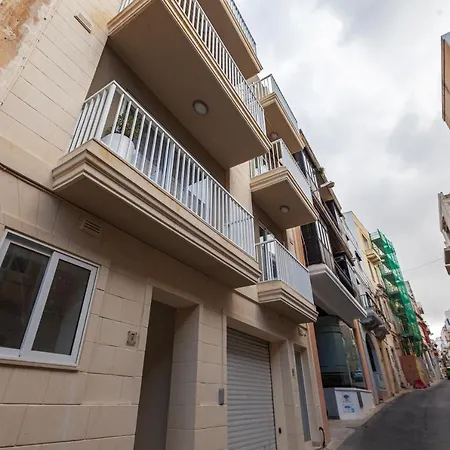 King Sized Bed, Large Living Apt4 Spinola & Wifi By 360 Estates Appartamento Ta' Cikkun